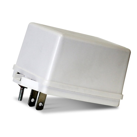 Upg 165VAC20VA L6 PlugIn Transformer No LED 2 Prong Fused Wht UB1620W-L6